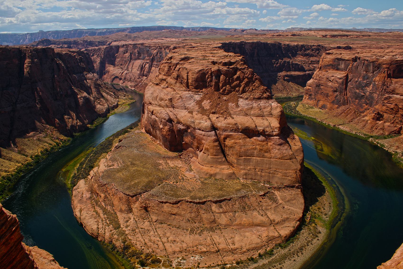 Horshoe Bend and the Grand Canyon