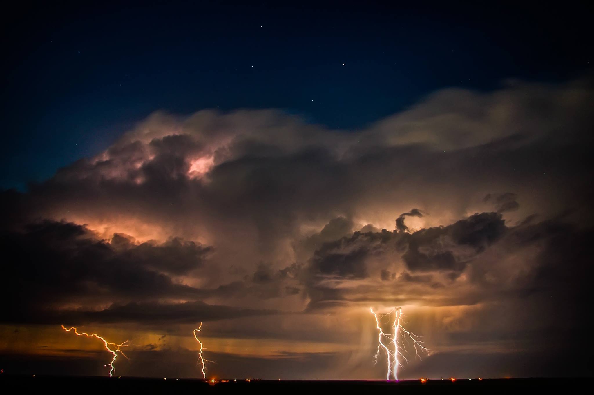 Storm East of Calgary